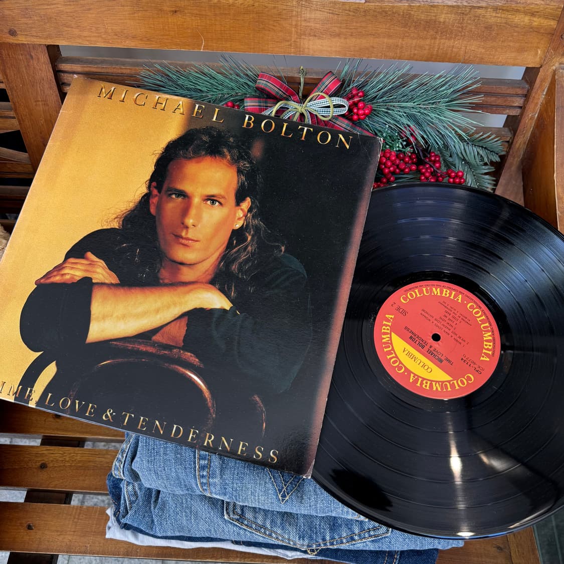 마이클 볼튼 Time, Love & Tenderness LP 엘피 음반 상품이미지2