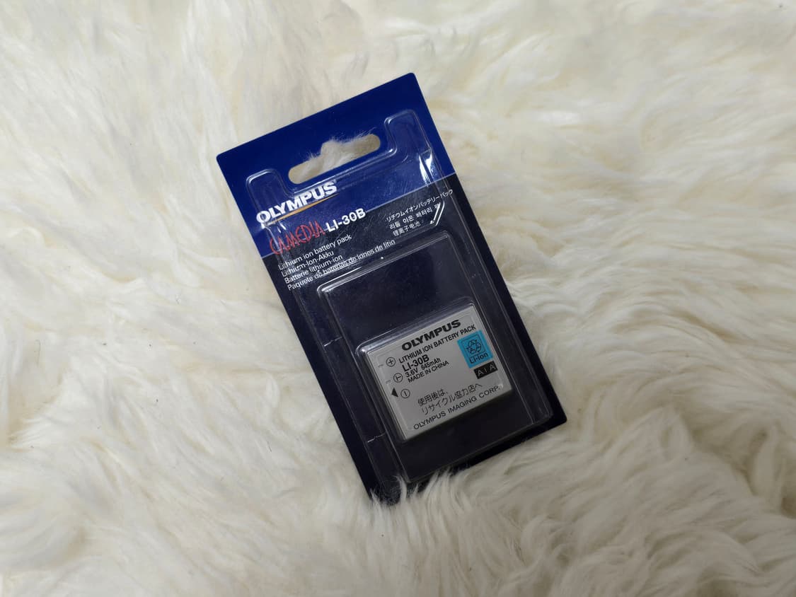 올림푸스 뮤 미니 배터리 Li-30B(새제품) 상품이미지1