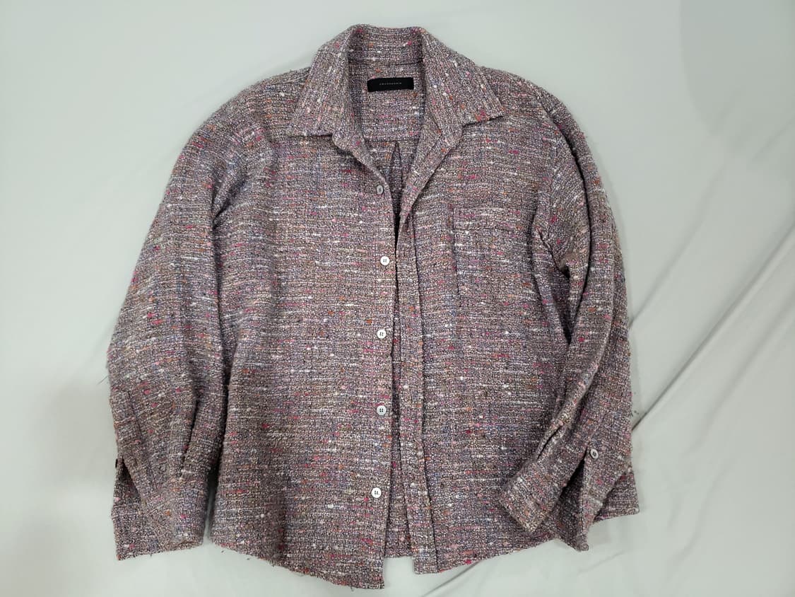 크러쉬어게인 울 트위드 아우터 셔츠 상품이미지8