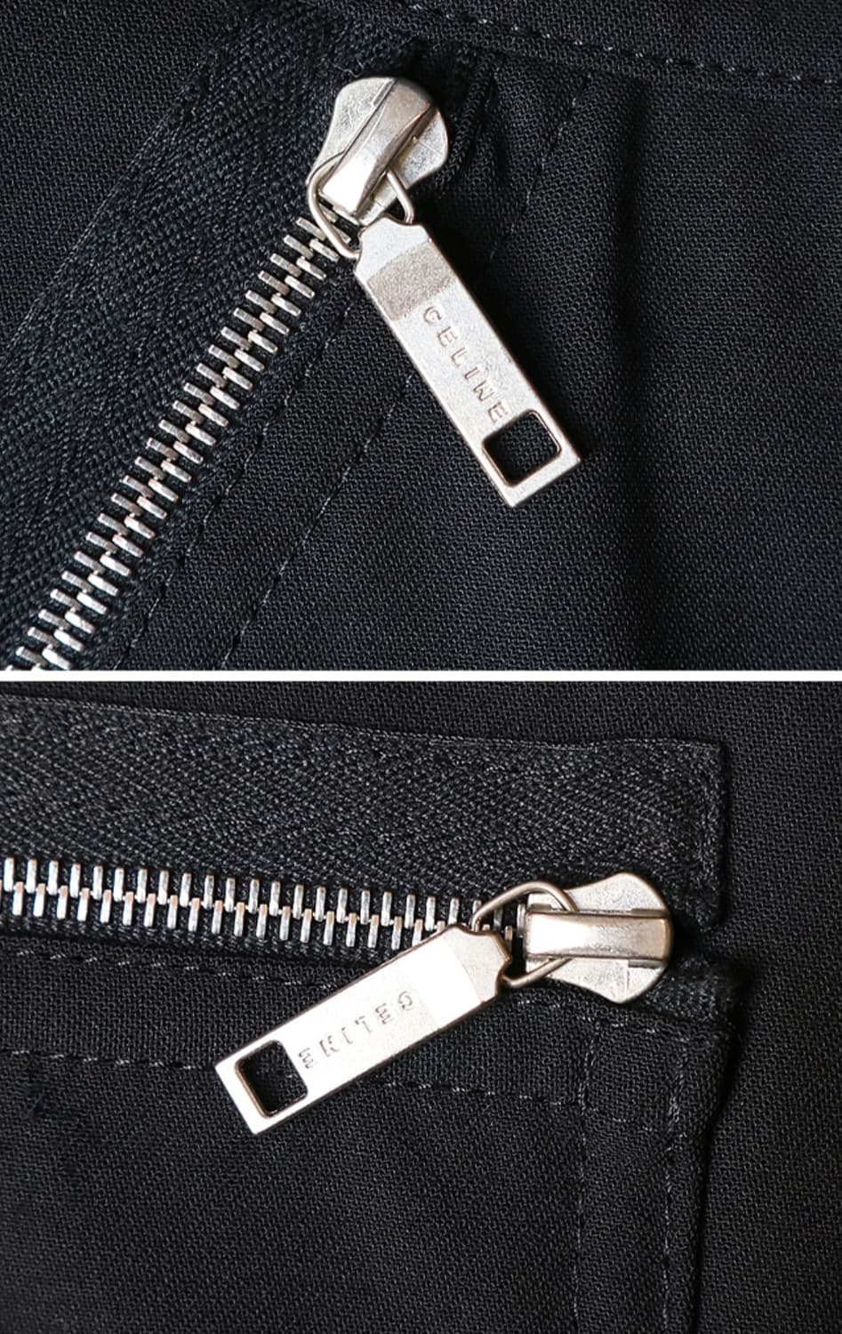 프랑스 메이드 CELINE 셀린느 울100% 블랙 스커트  최상컨디션  상품이미지4