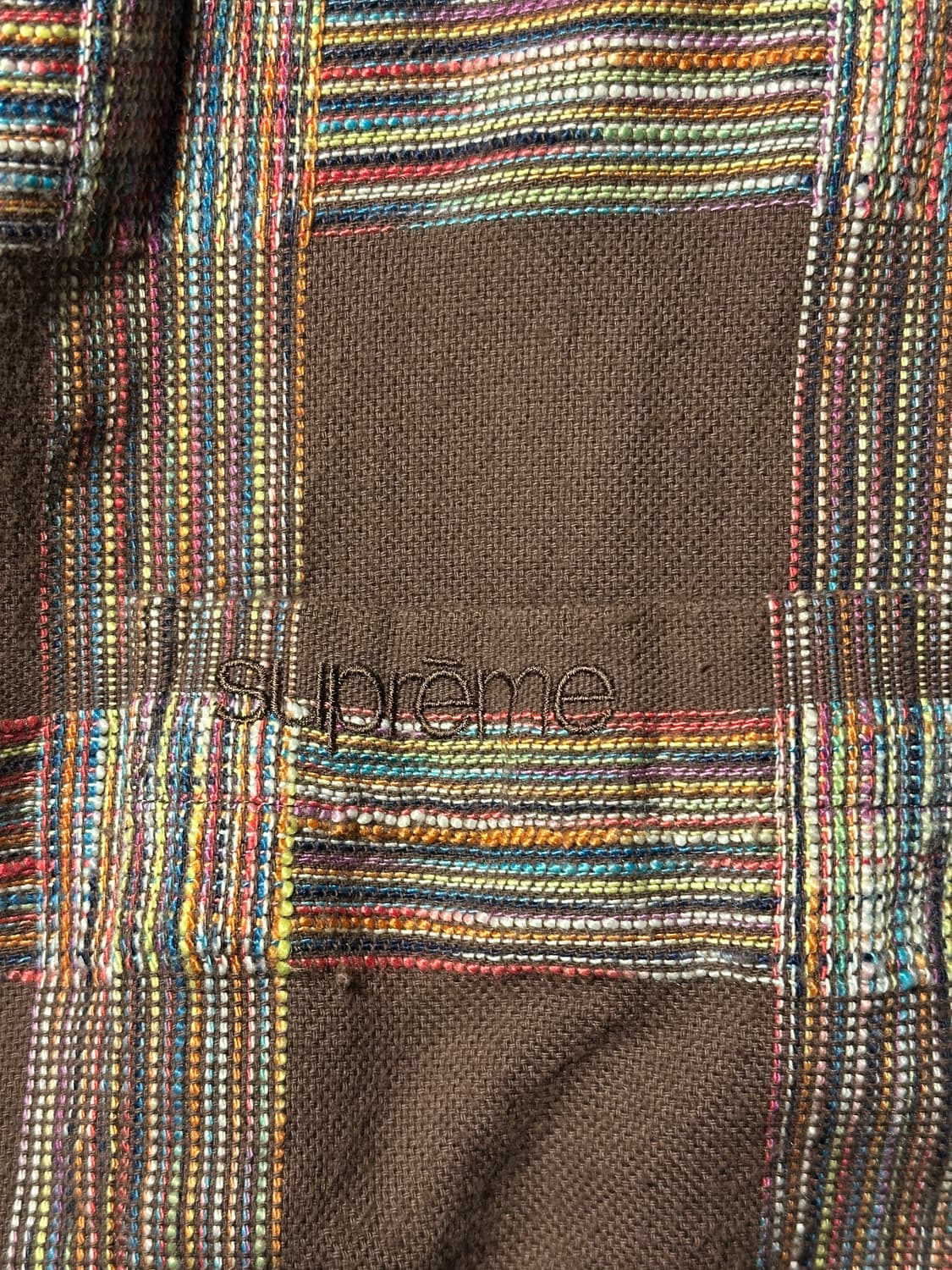 Supreme 23fw 브라운 셔츠 L  상품이미지4