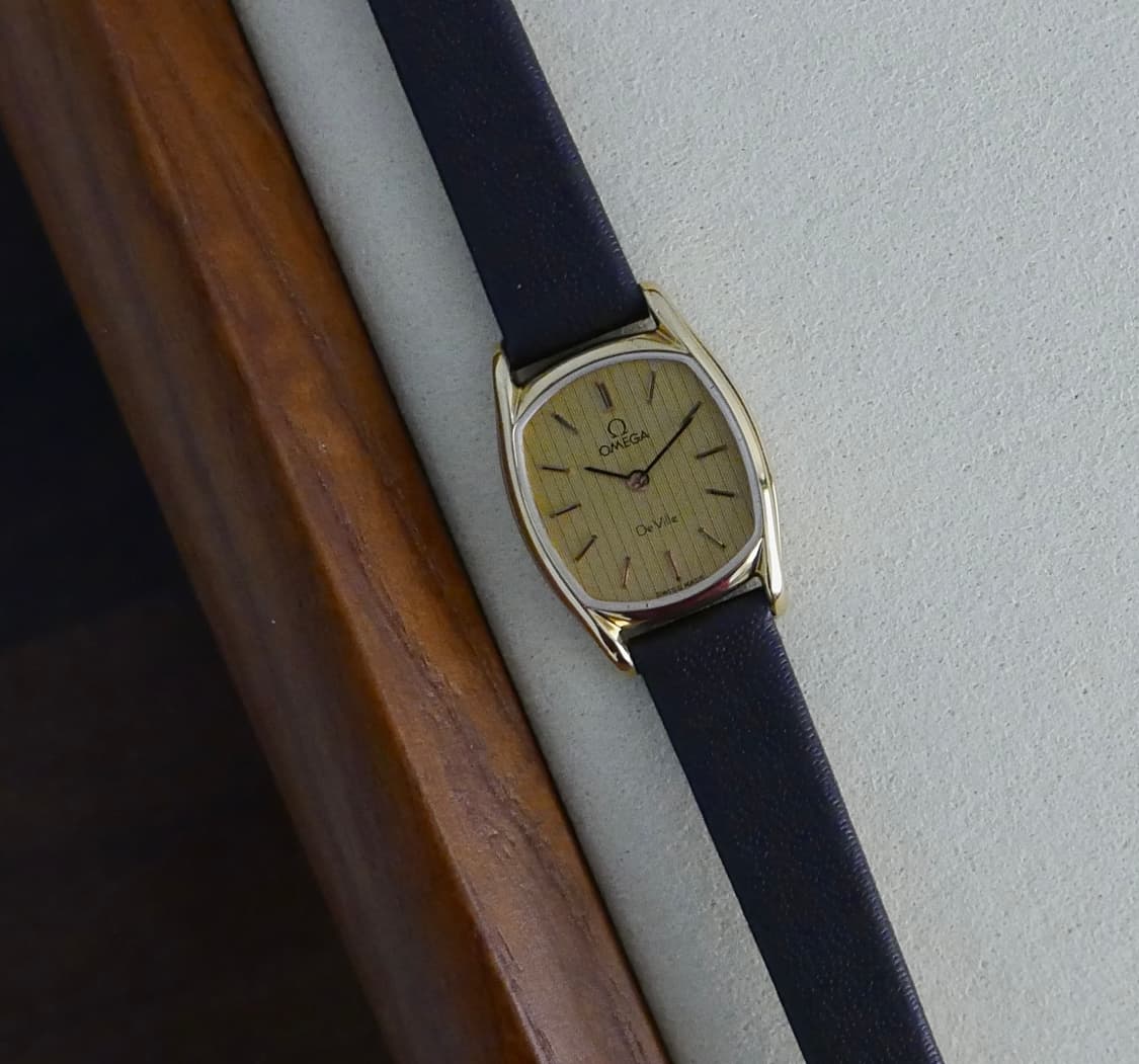 오메가 빈티지 드빌 쿼츠 여성용 시계 상품이미지3