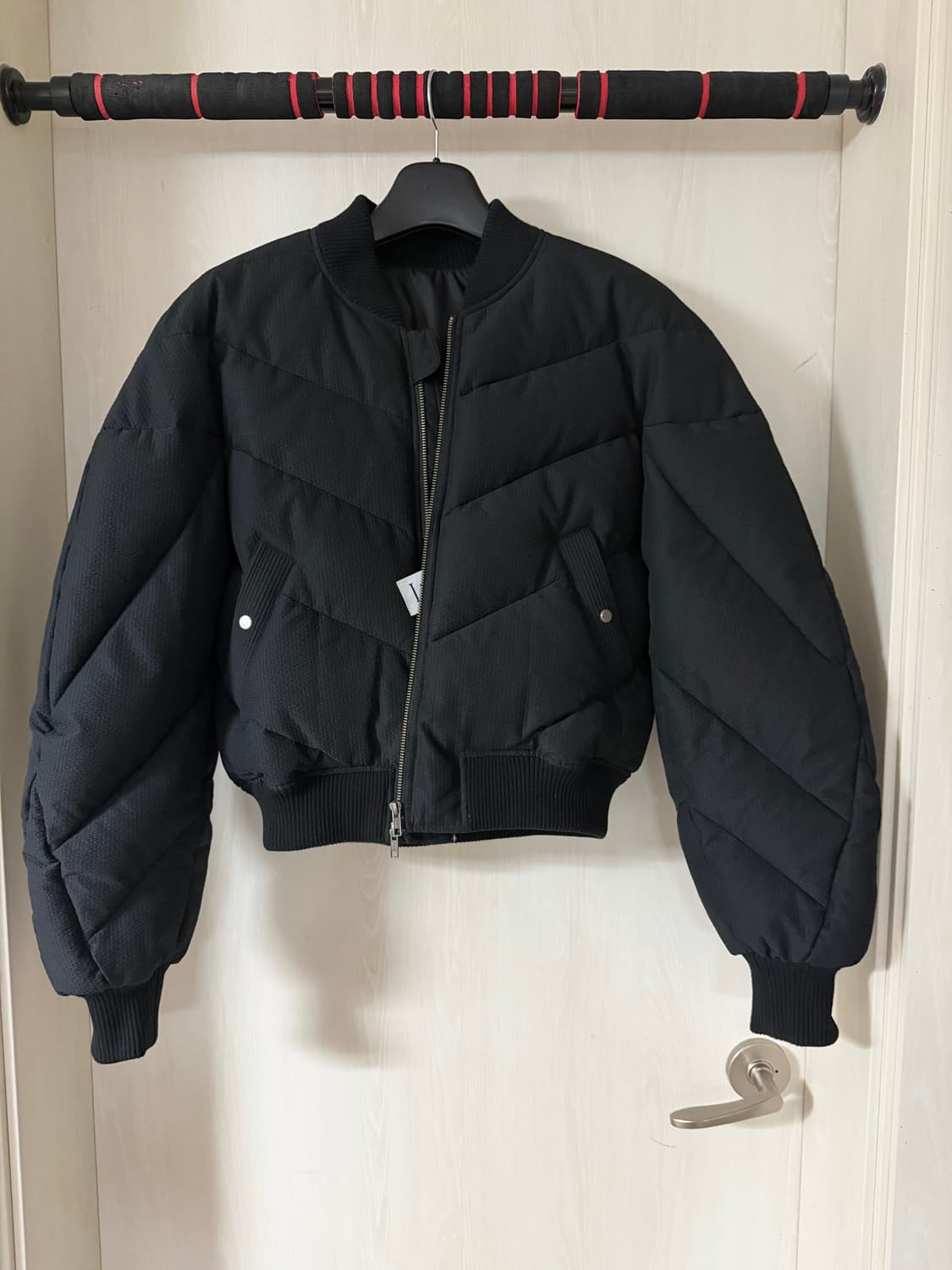 엘무드 헬리움 크롭 다운 푸퍼 블랙 44 상품이미지1