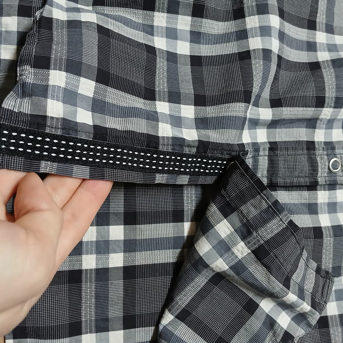 AX 아르마니 익스체인지 체크 셔츠 남방 105 xl 상품이미지6