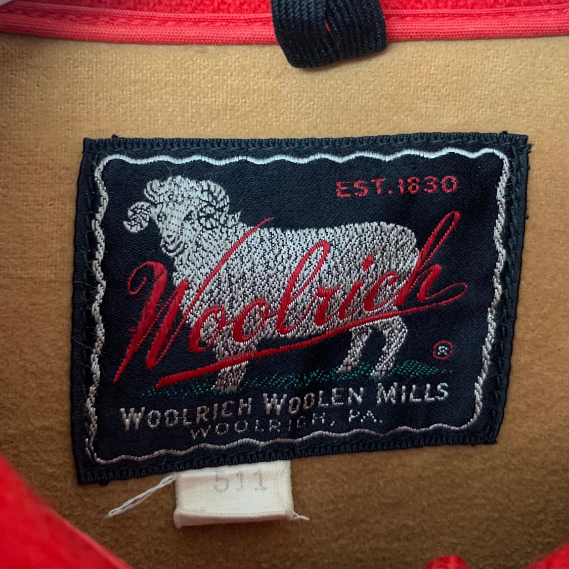 울리치 빈티지 매키노 울 헌팅 크루저 자켓 made in usa 미국제 상품이미지5