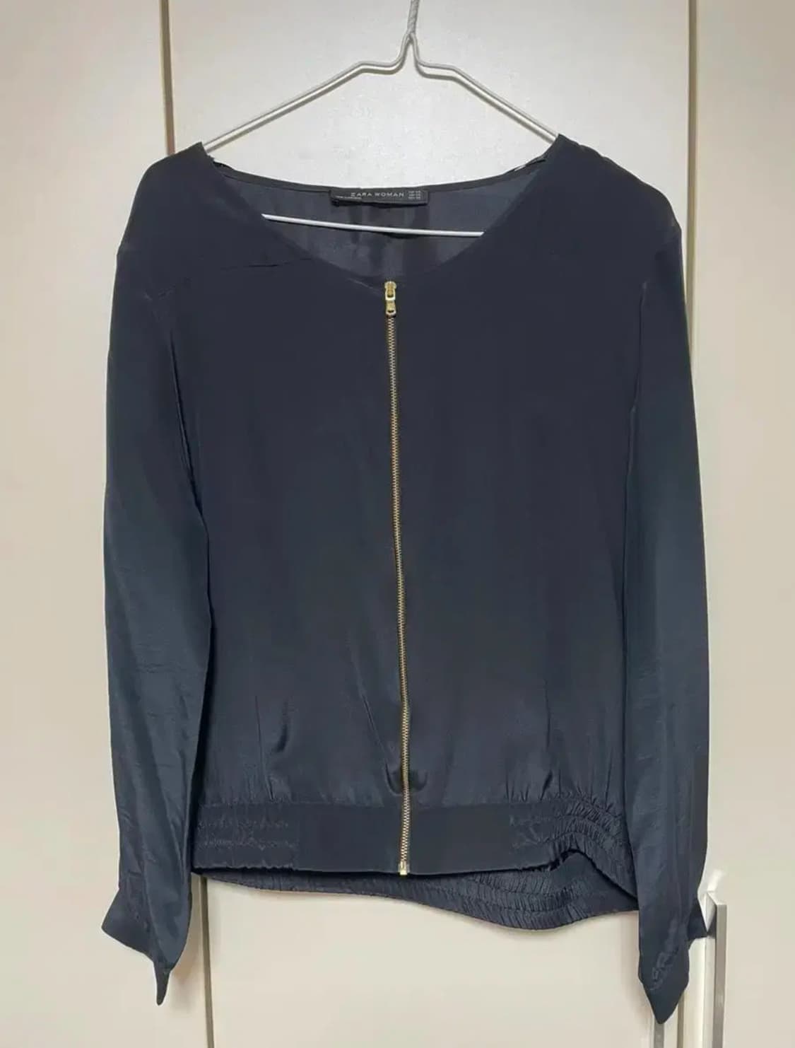 자라 Zara 여성 멀버리실크100% 점퍼 XS 사이즈 상품이미지1