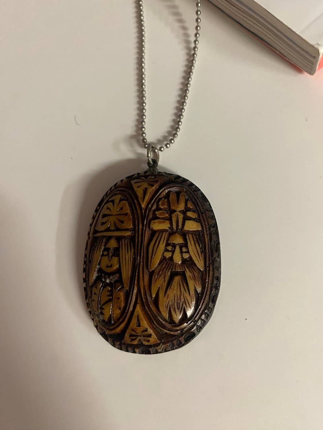 우드 팬던트 목걸이 상품이미지4