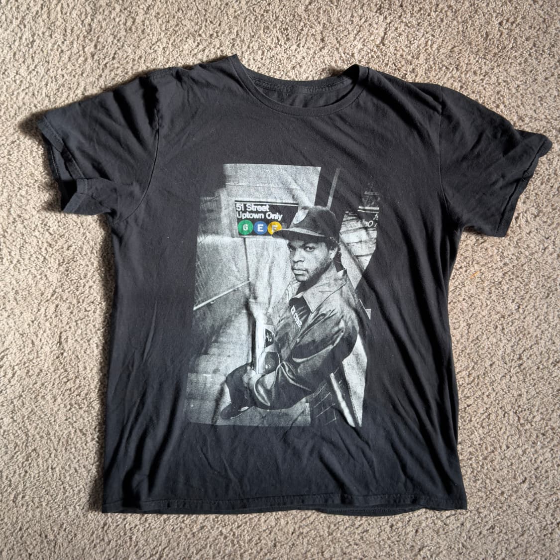 빈티지 90s 아이스큐브 힙합 티셔츠 상품이미지1