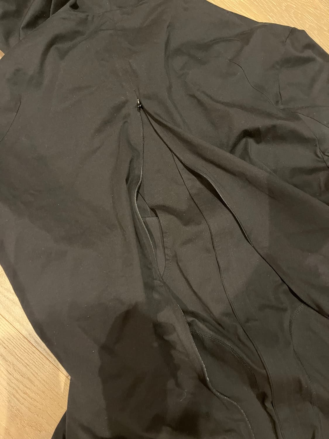 포스트아카이브팩션6.0 hoodie right black 상품이미지9