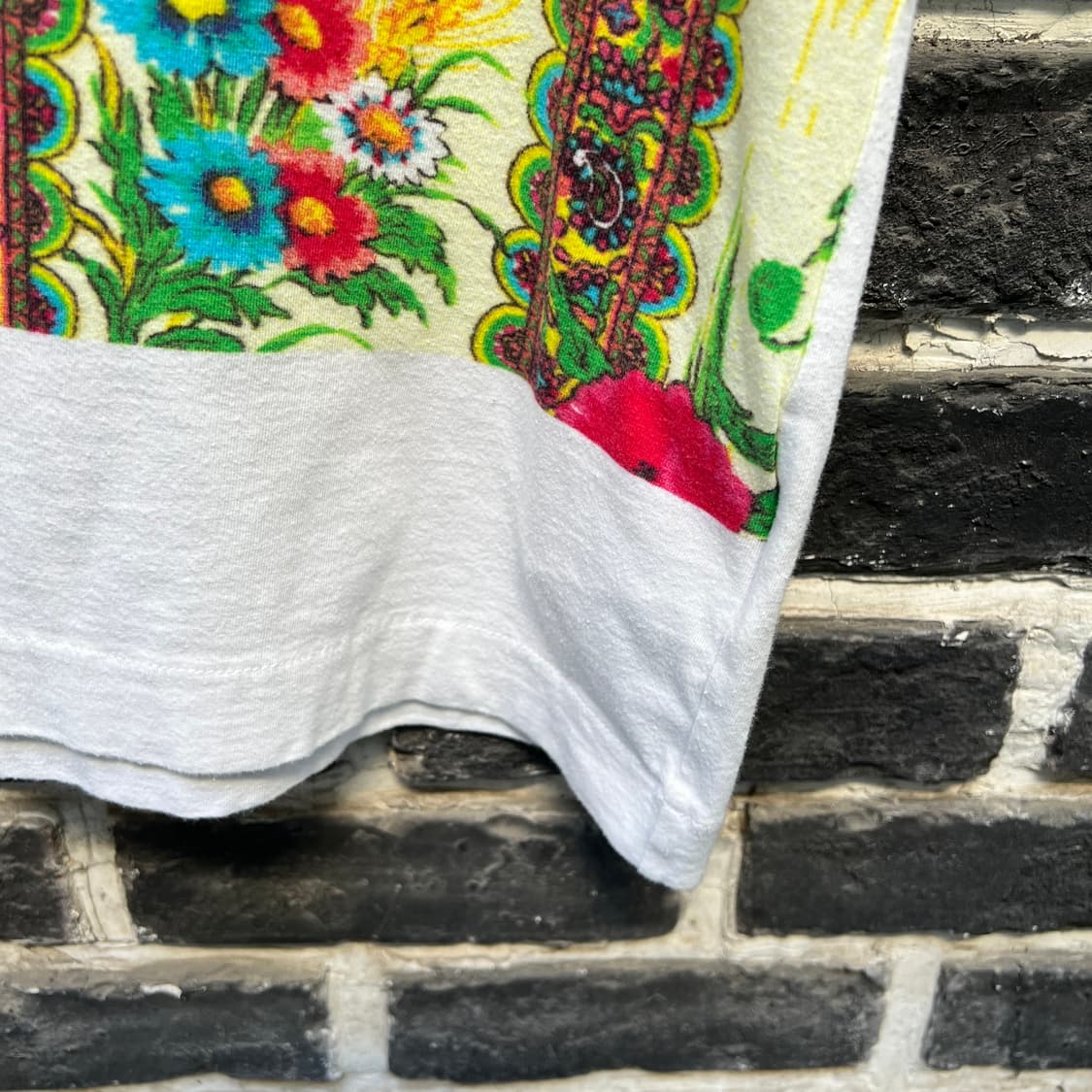 00s 꼼데가르송 플라워 티셔츠 상품이미지4