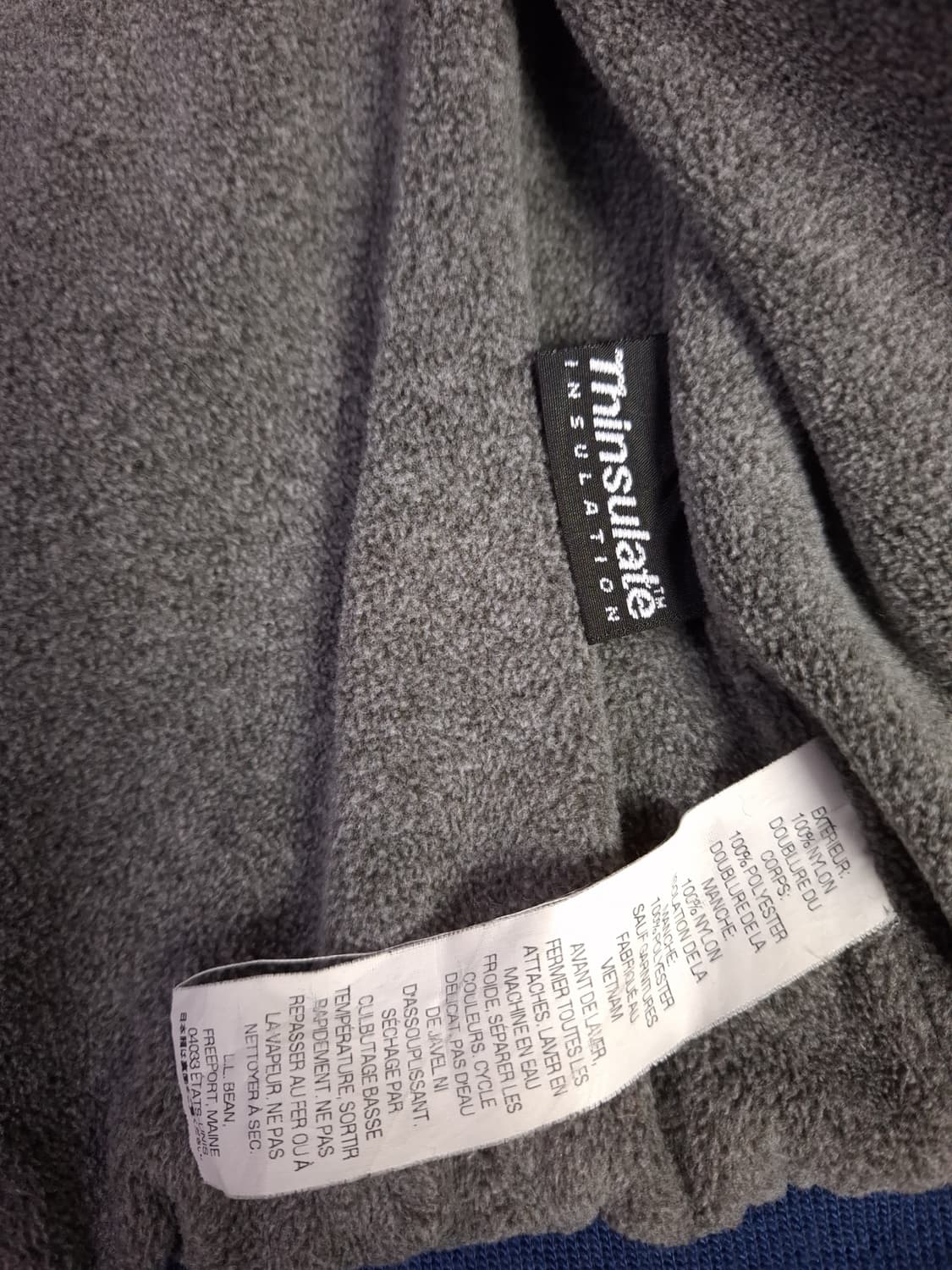 오리지날 엘엘빈 신슐레이트 플리스 웜업 자켓 상품이미지7