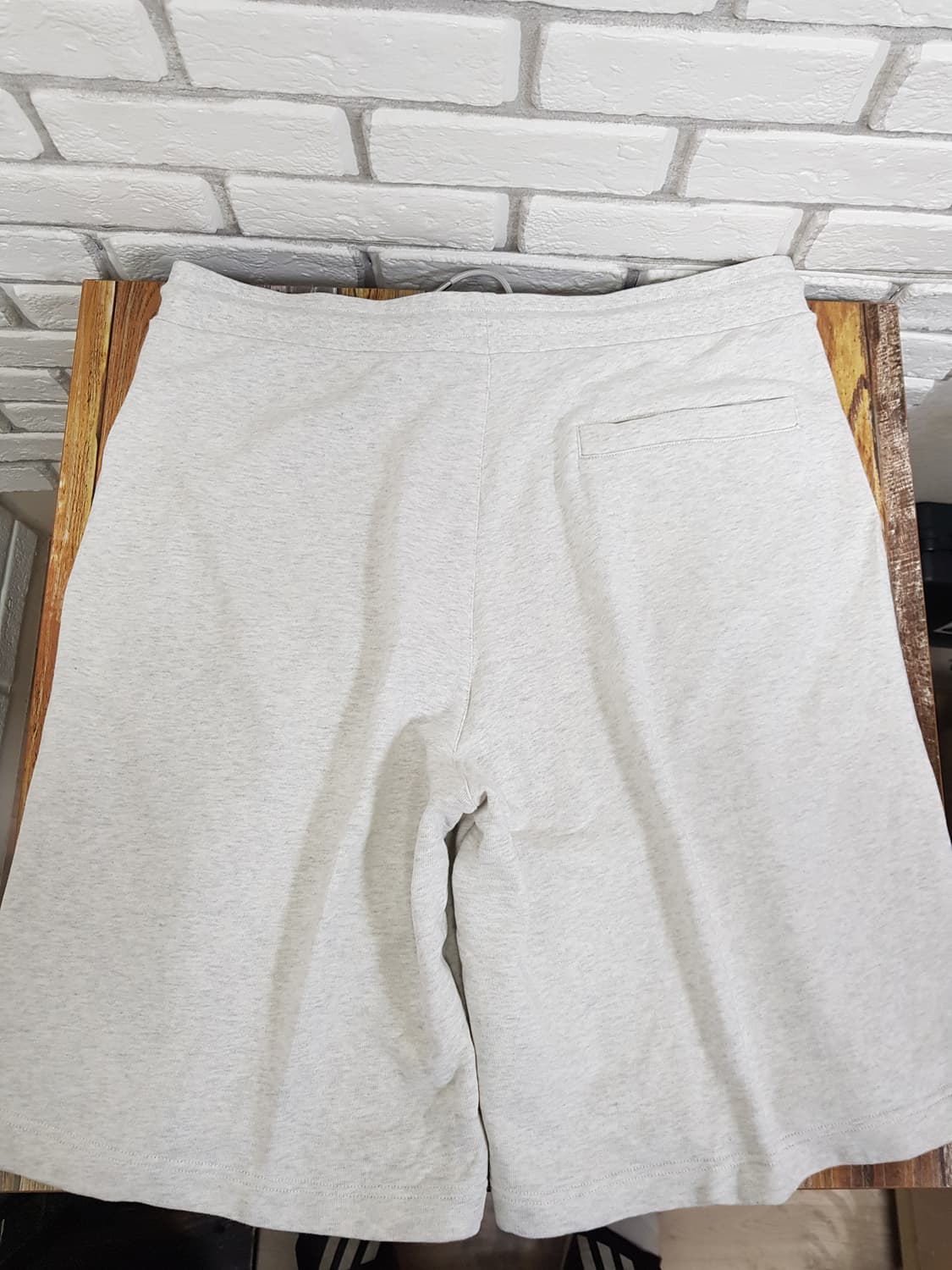 [xl/정품] 몽클레어 삼선 코튼 숏팬츠 그레이 상품이미지7