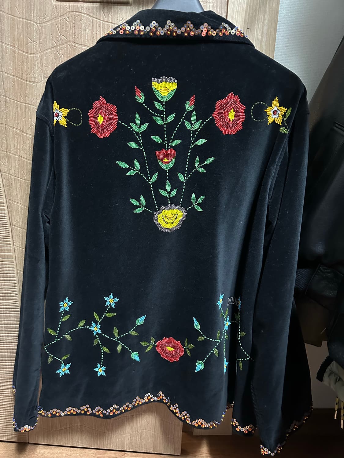 bode 보디 비즈 자수 자켓 beaded garden vine(M/L) 상품이미지8