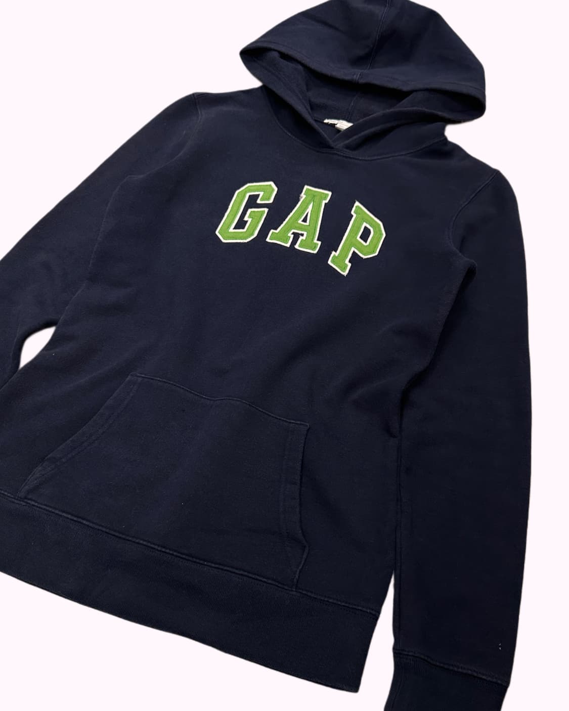 GAP logo navy hood t 상품이미지3