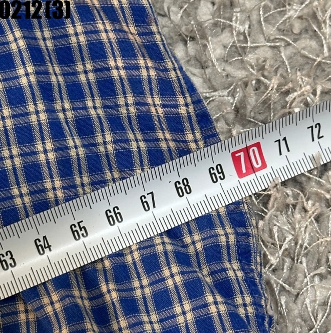 버버리 체크 반팔 셔츠 상품이미지5