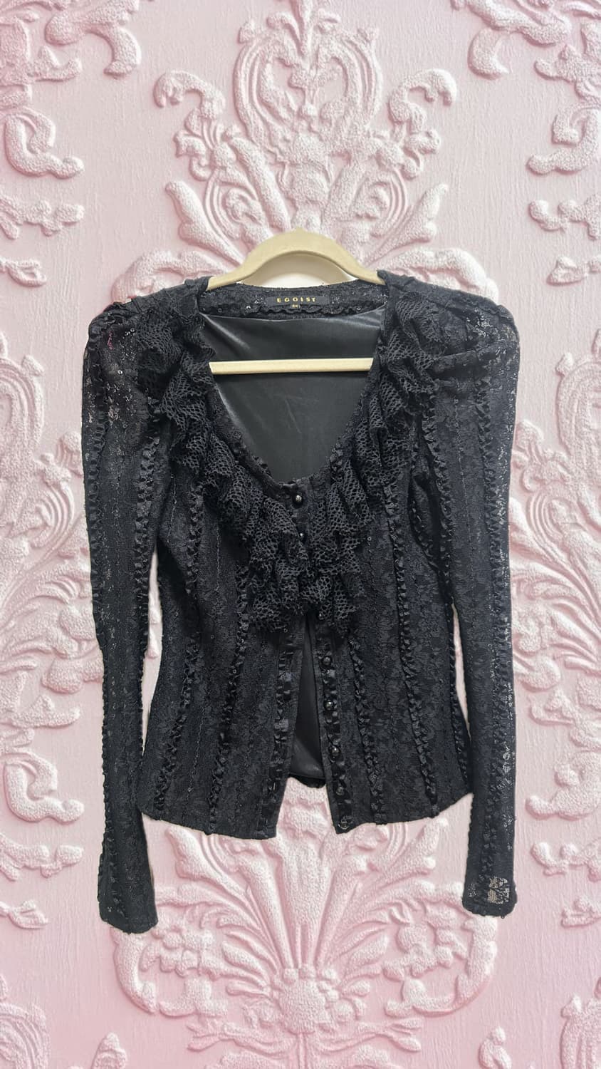 에고이스트 오네갸루 로맨틱고딕 가디건탑 상품이미지1