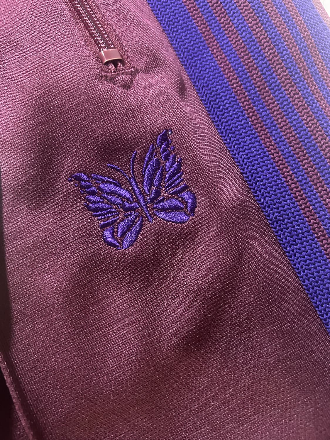 니들스 트랙팬츠 스트레이트핏 와인 s사이즈 상품이미지9