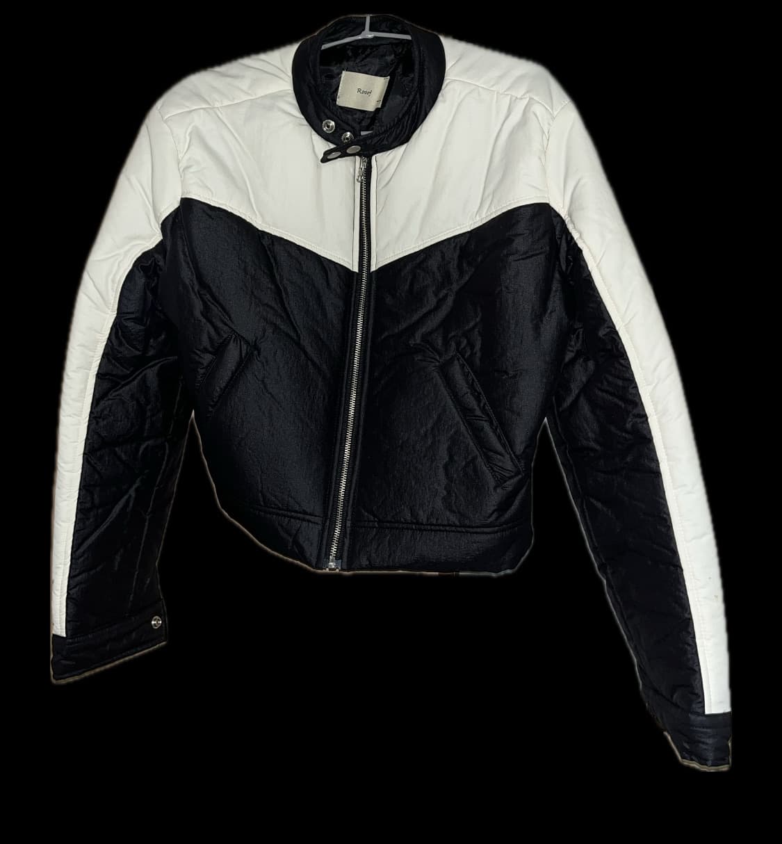 투톤 레이싱 자켓패딩 상품이미지2