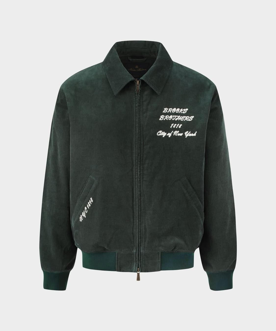 브룩스브라더스 코듀로이 바시티(m) 다크그린 상품이미지1