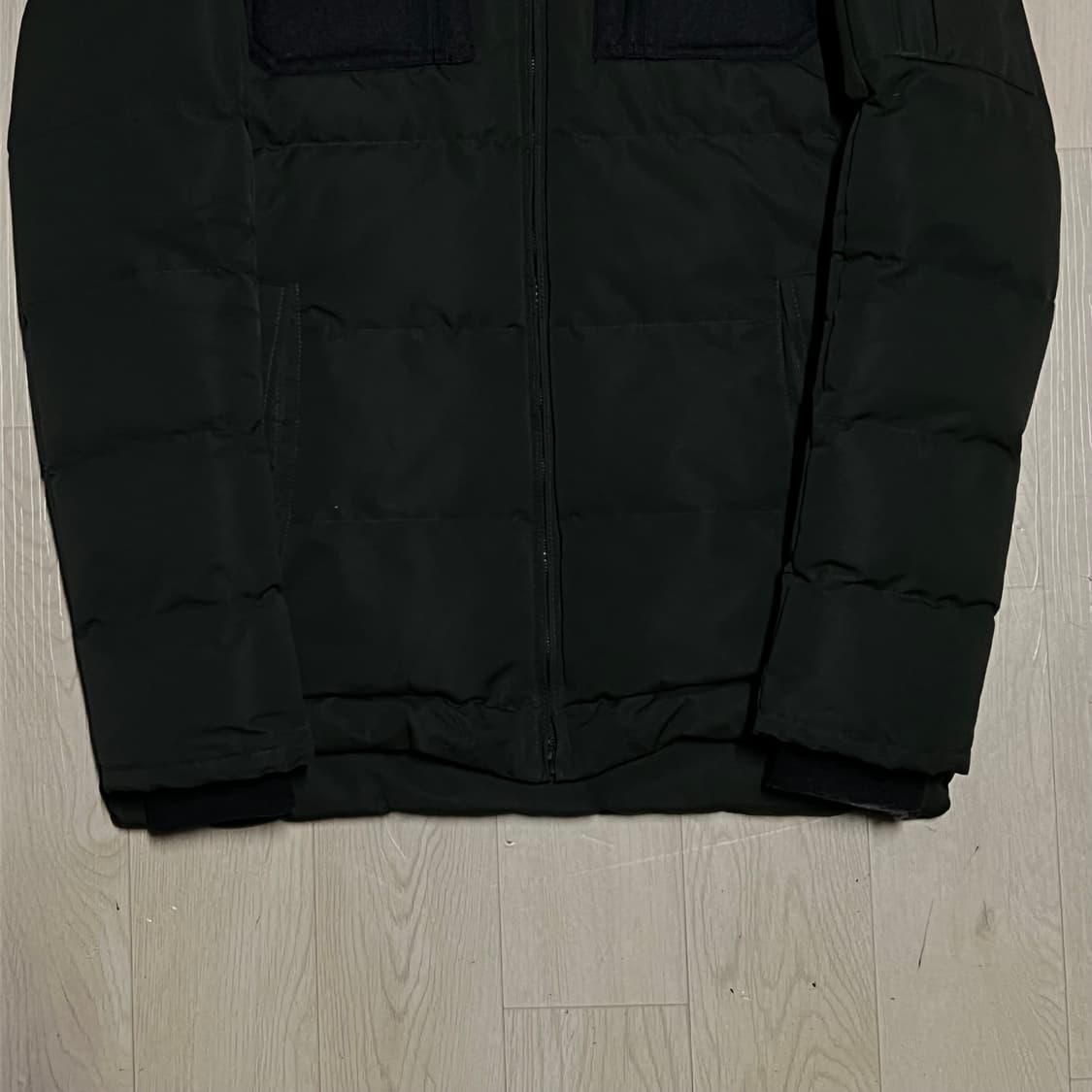 노이즈 디비전 와펜 후드 패딩 점퍼 [딥 카키] M/95 상품이미지3