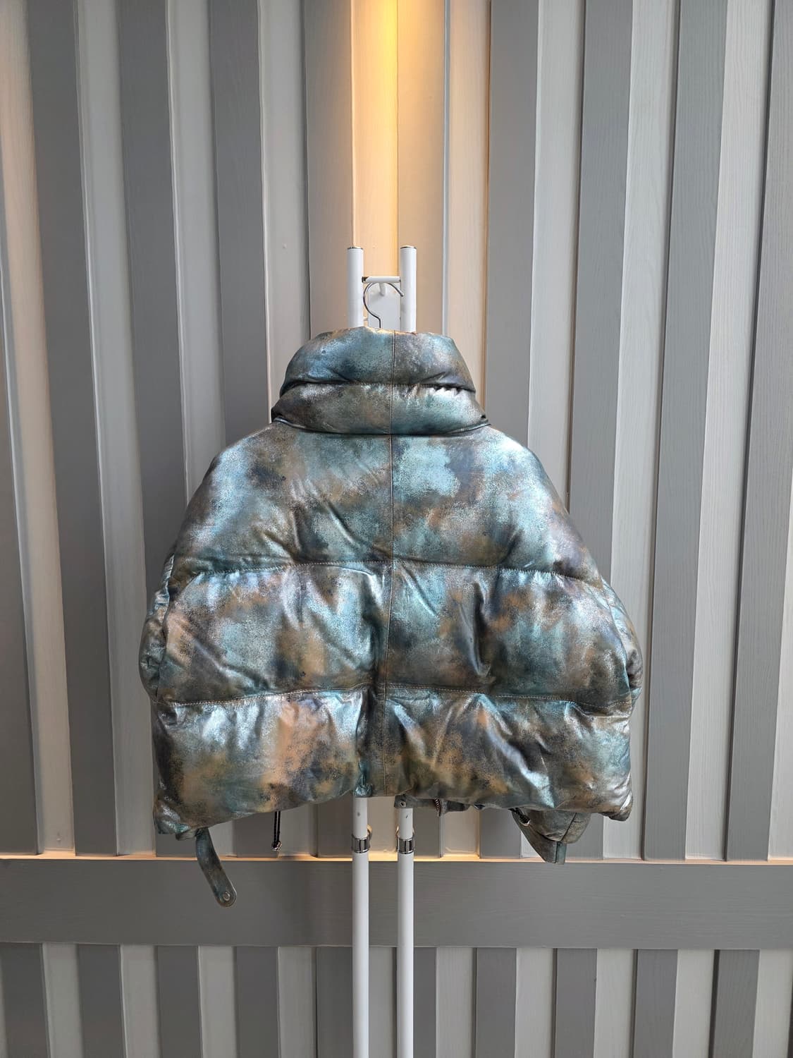 VIAVIA 양가죽 크롭패딩 점퍼 상품이미지6