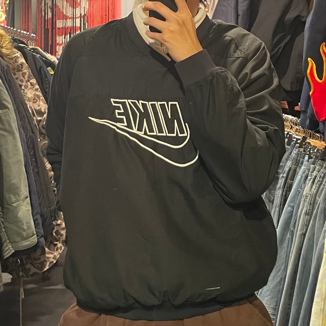 [IM] Nike 나이키 빅스우시 블랙 웜업 상품이미지3