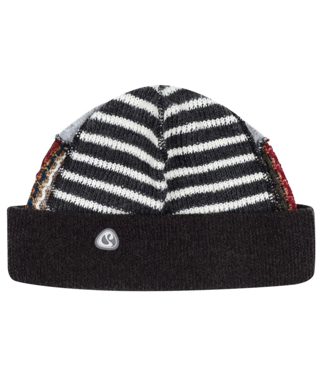 코이세이오 패치워크 비니 브라운 상품이미지1