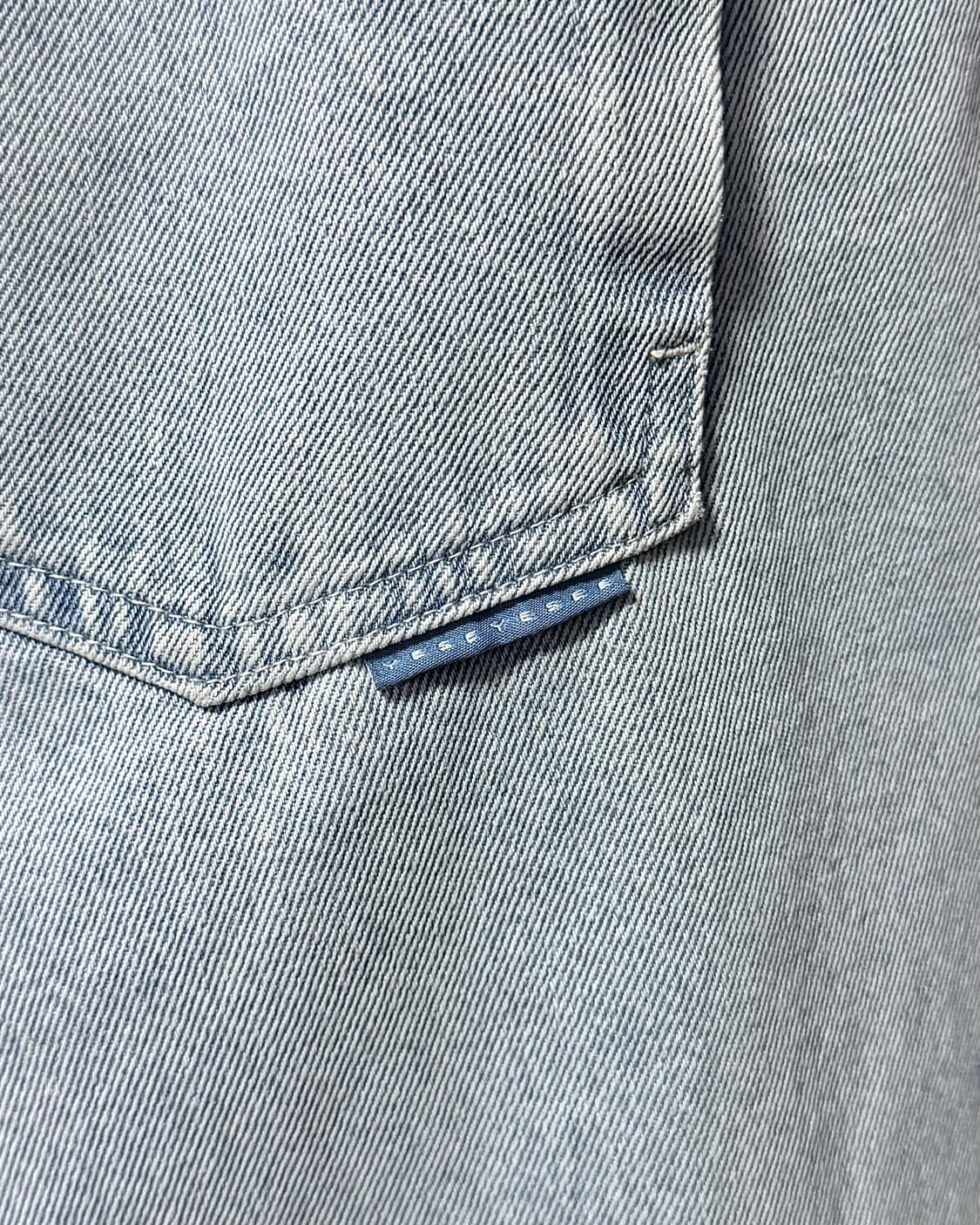 YESEYESEE 예스아이씨 연청 데님 마름모 워시드 L 100 35 상품이미지6