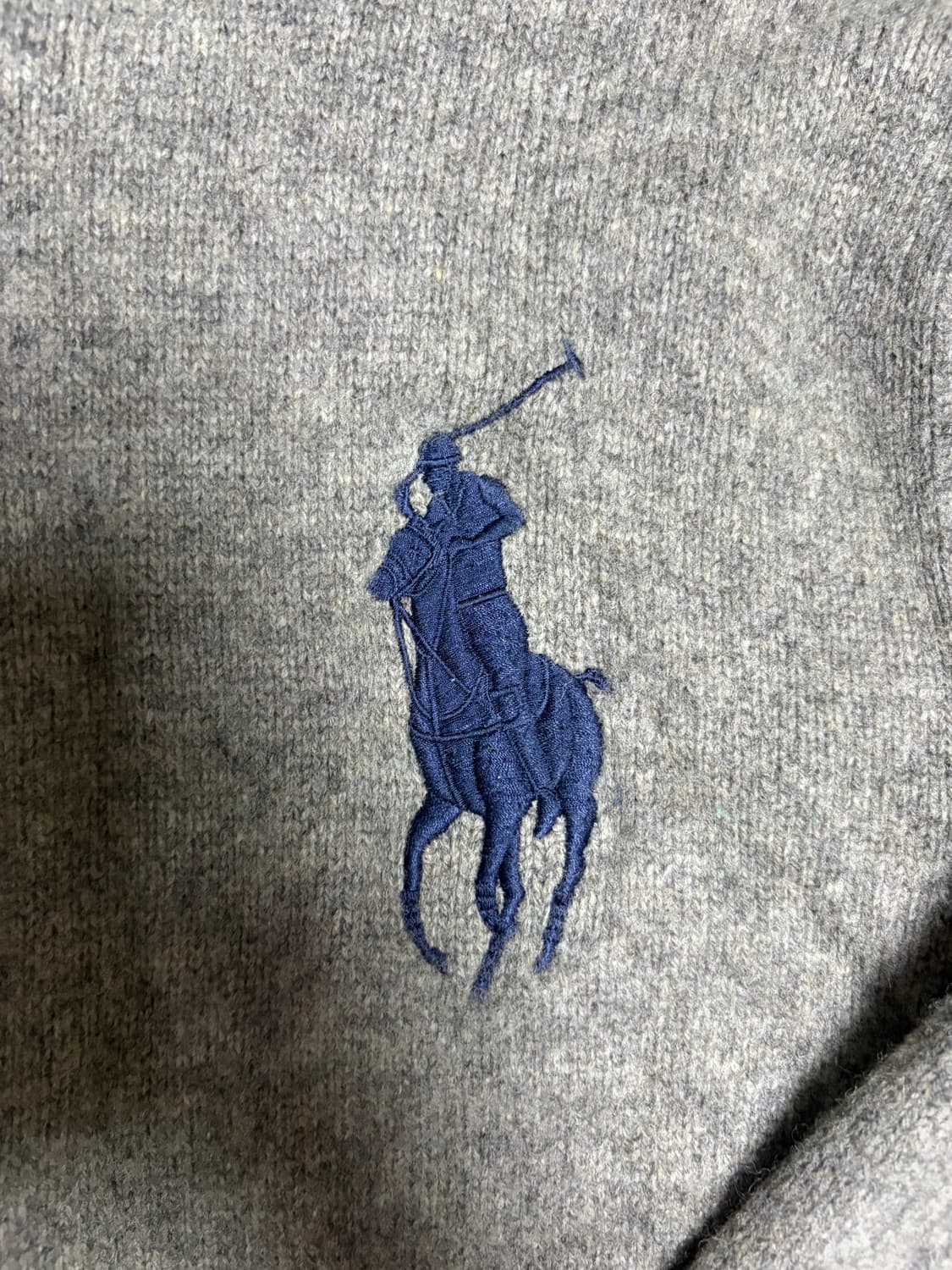 폴로 빅포니 투웨이 니트집업 상품이미지5