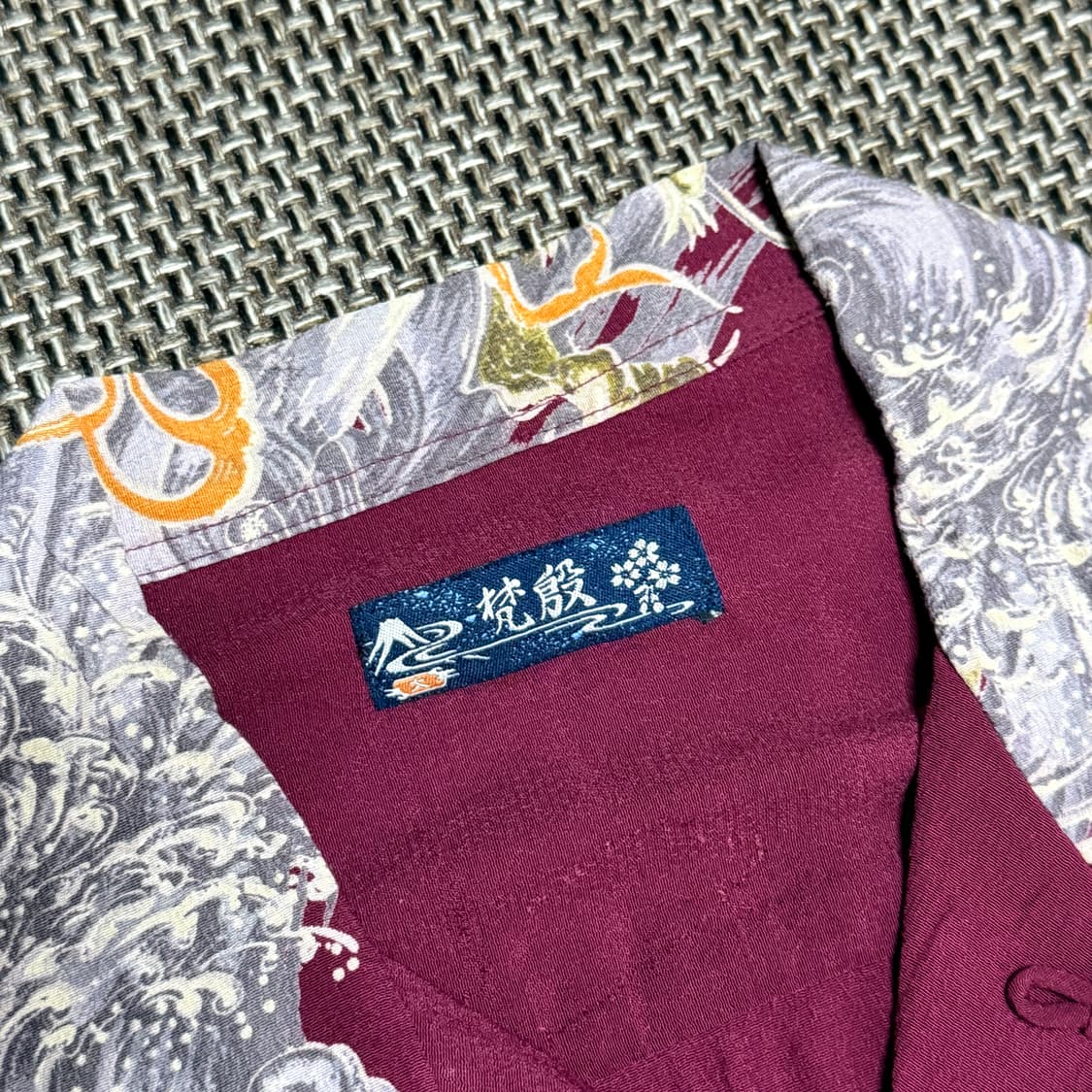 오리엔탈 하와이안 레이온 셔츠 상품이미지3