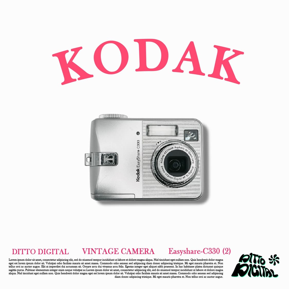 Kodak easyshare C330 디카 상품이미지1