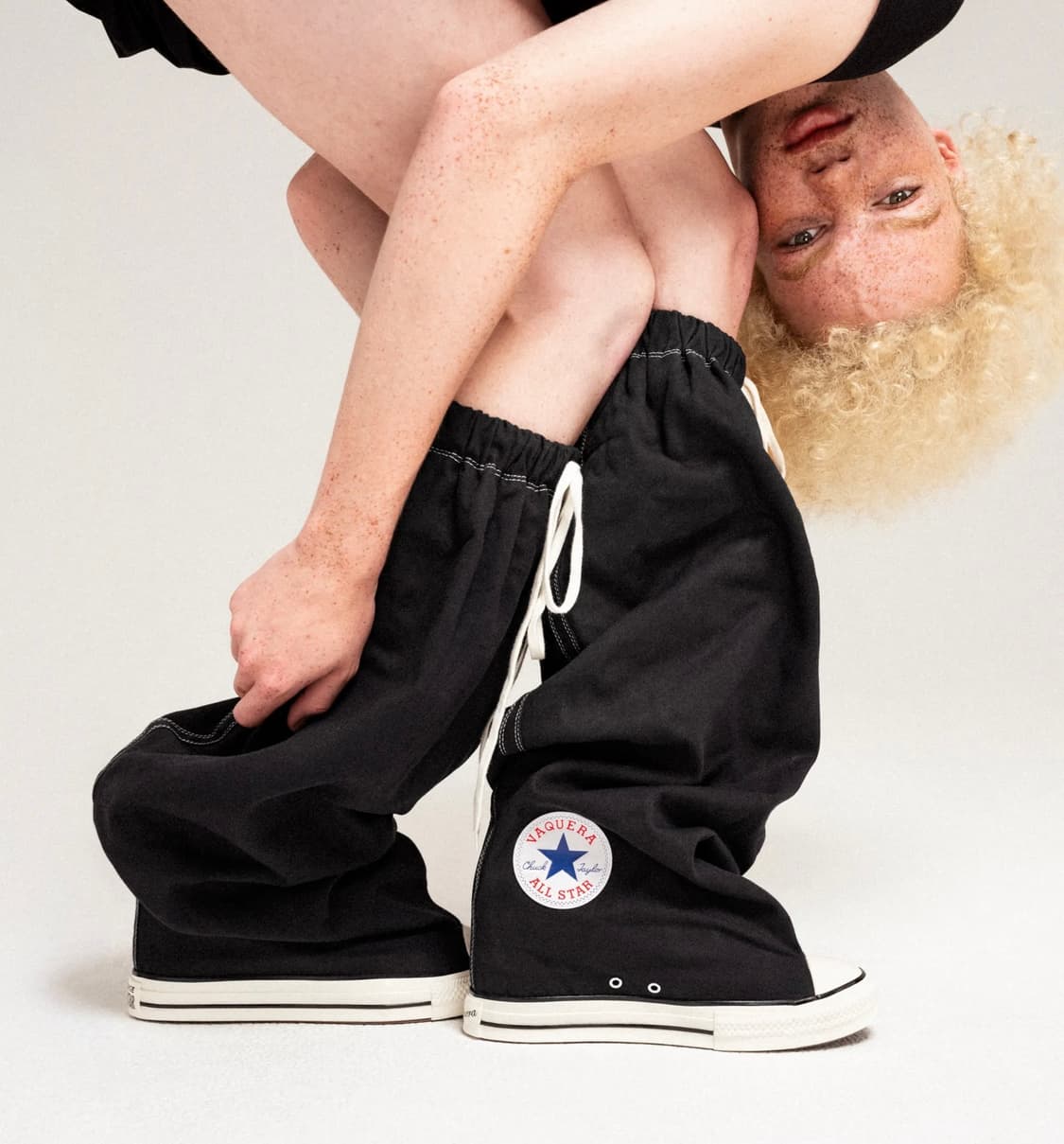 [us7]바퀘라 x 컨버스 25fw 트리플 엑스하이 슬라우치/블랙 상품이미지1