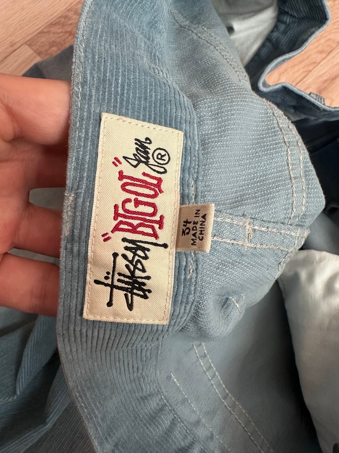 스투시 Faded Corduroy Big OL’ Jean  34사이즈 상품이미지5