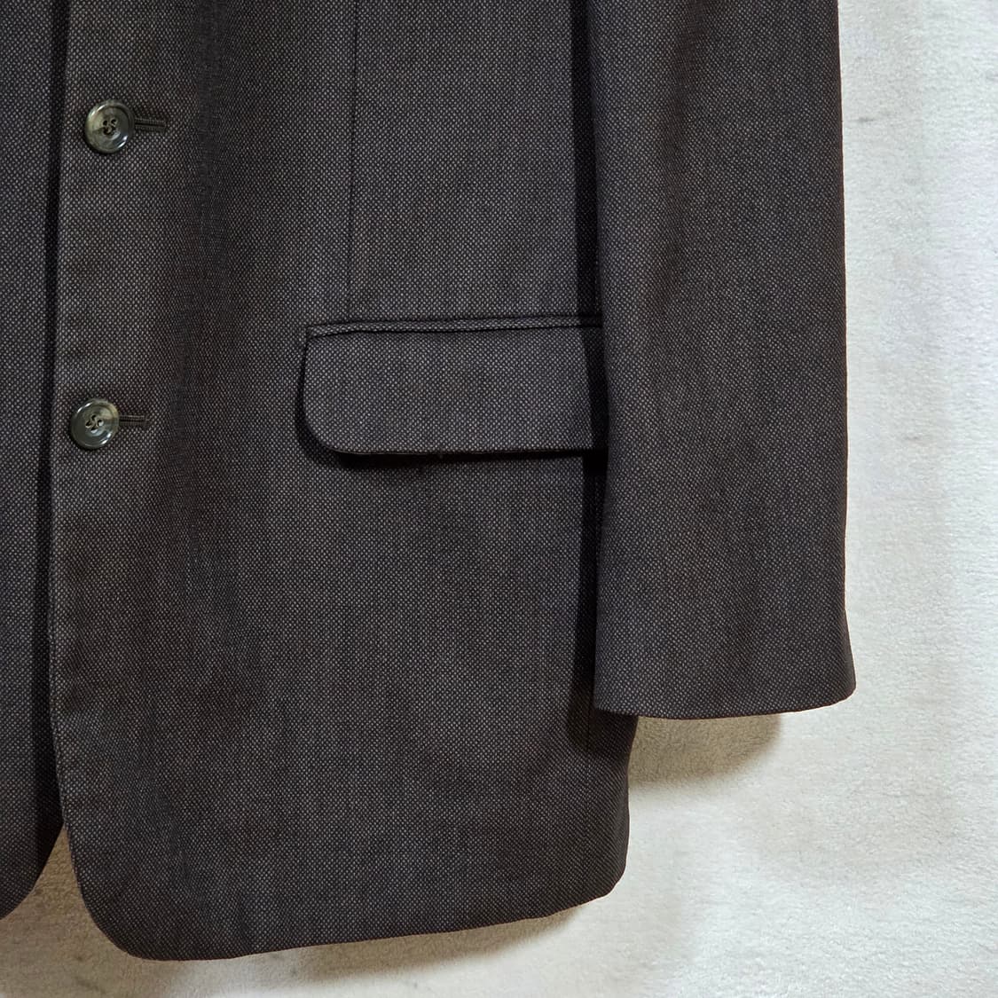 오스틴 리드 브라운 모소재 오버핏 블레이저 자켓 상품이미지3