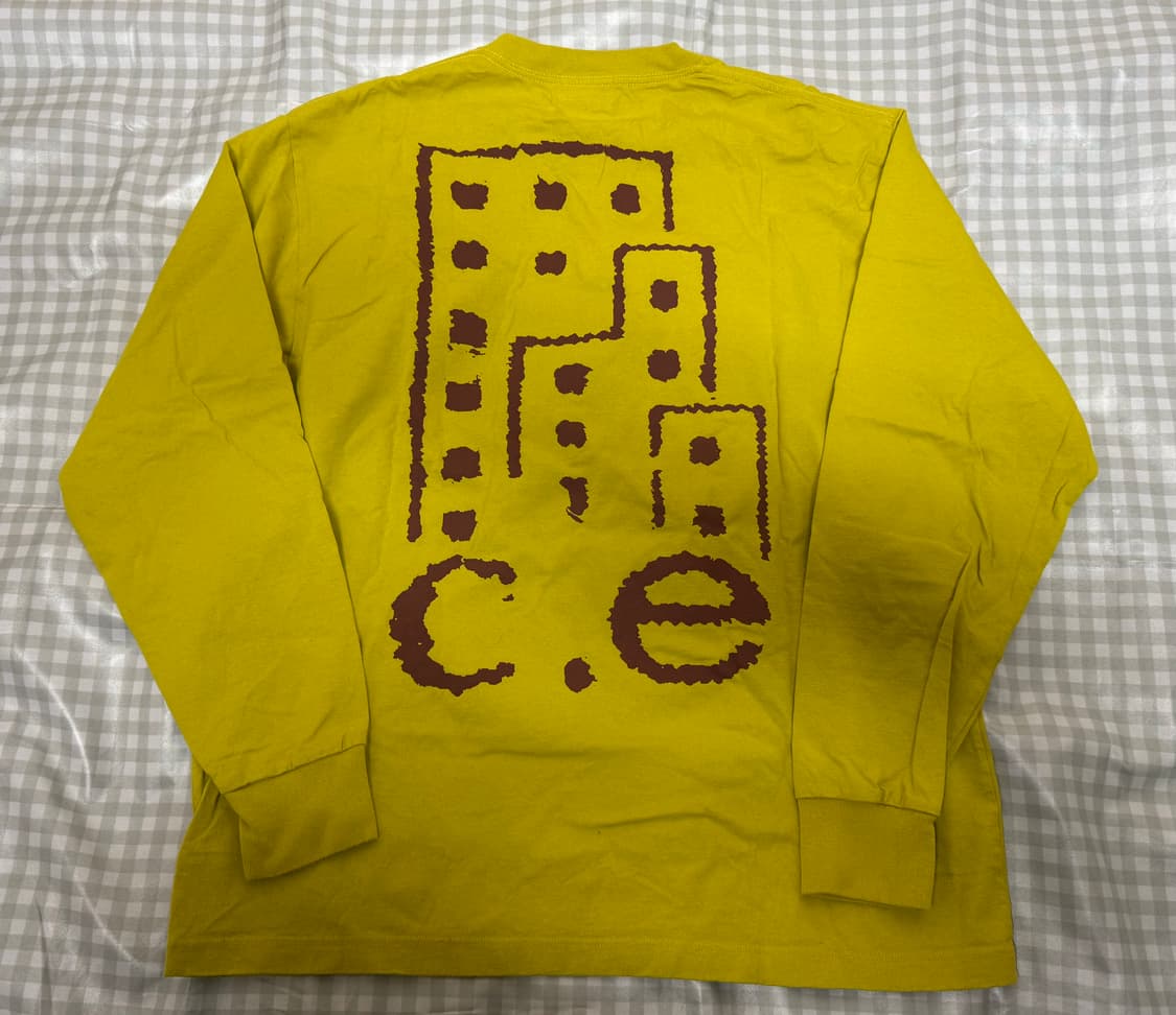 [XL] 카브엠트 롱슬리브 옐로우 (웍스아웃 구매) 상품이미지2