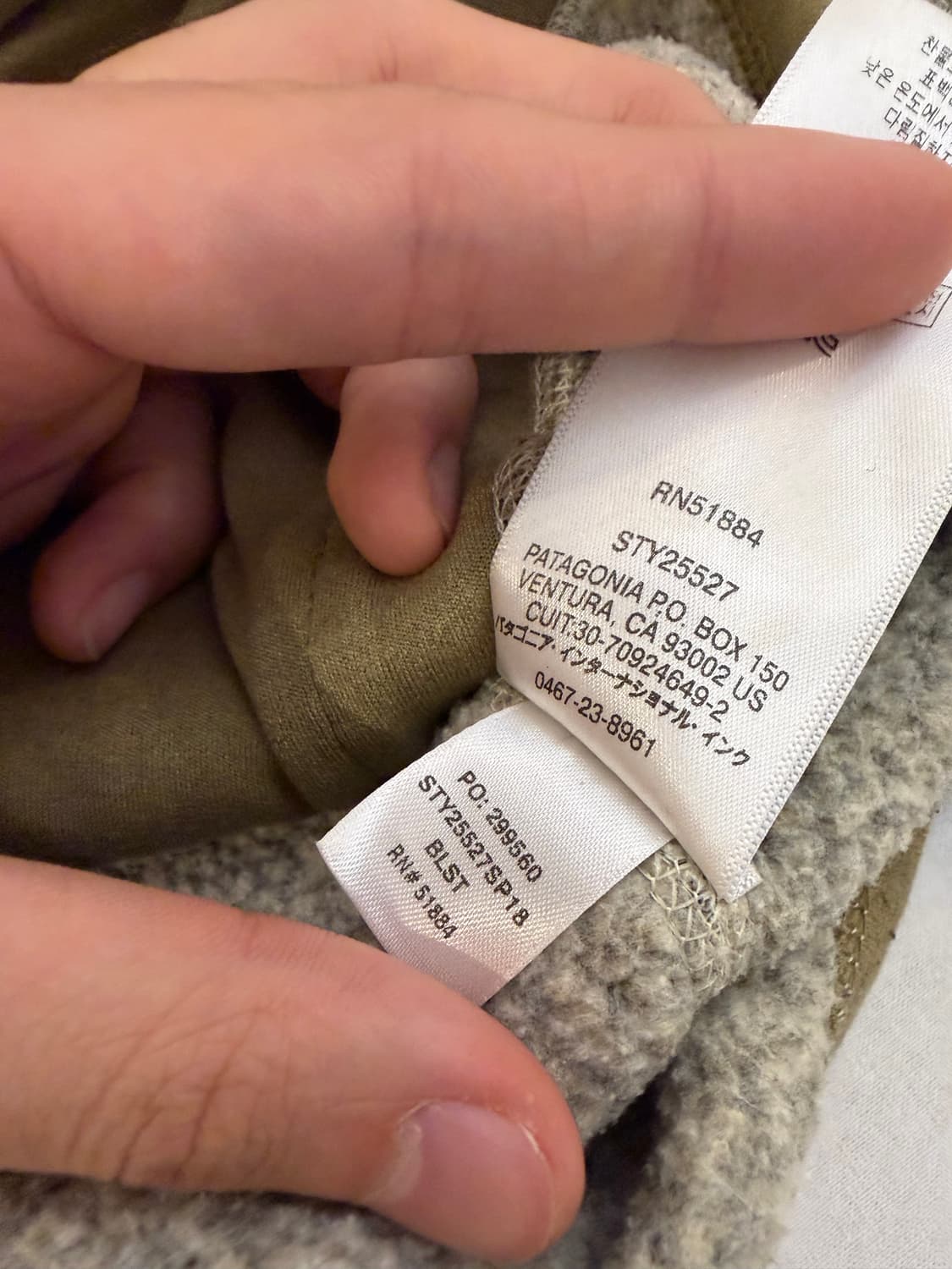 파타고니아 베터 스웨터 플리스 라이트 카키 상품이미지6