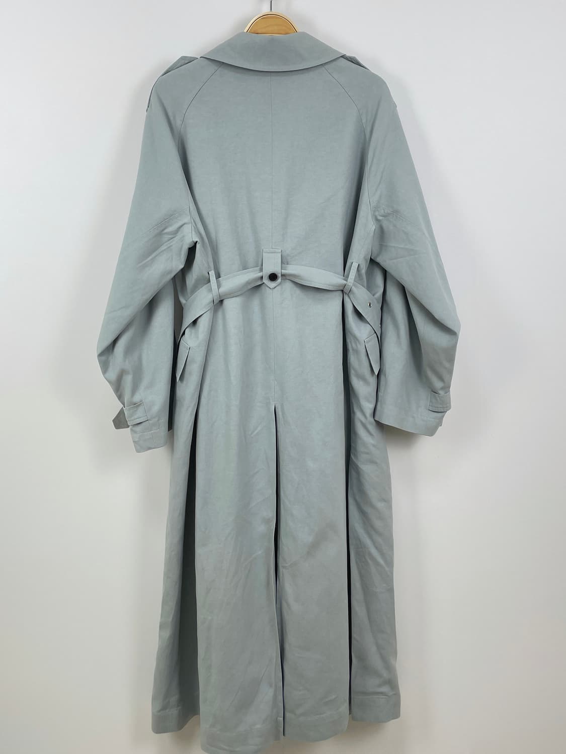 마론에디션 코튼 텐셀 혼방 트렌치 코트 FREE 상품이미지8