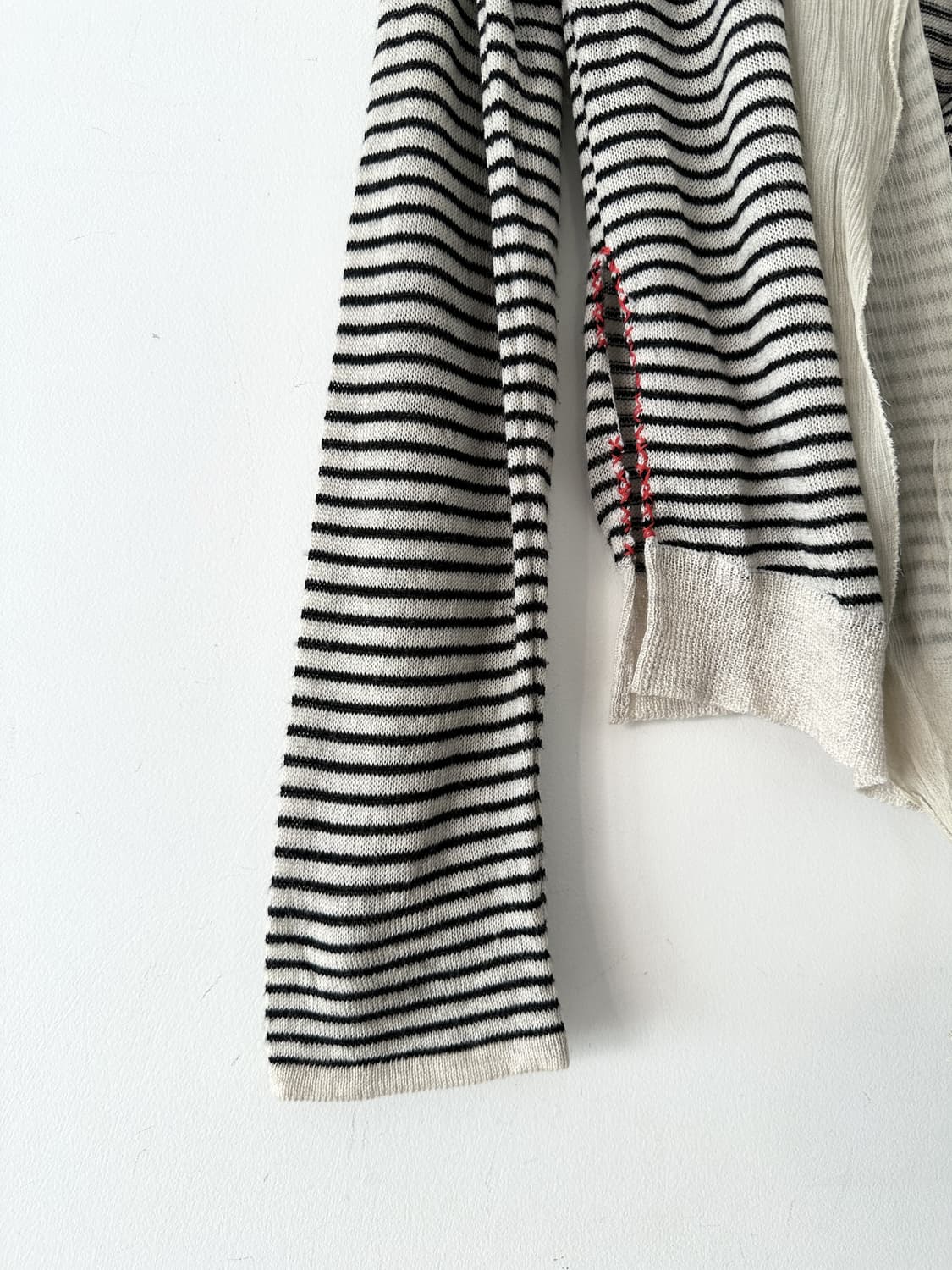SYSTEM unbal drape cardigan 상품이미지3