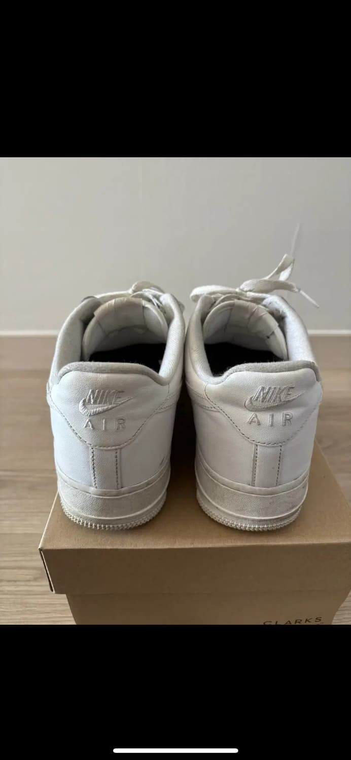 나이키 슈프림 에어포스 화이트 (275) 상품이미지3