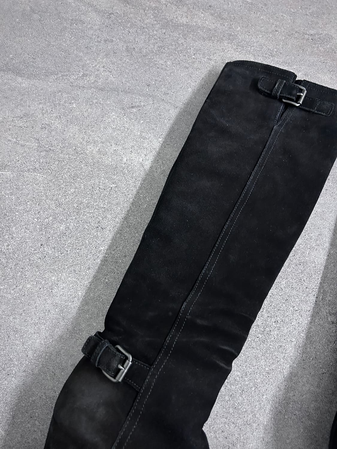 프라다 스웨이드 버클 웨지 롱 부츠 상품이미지3