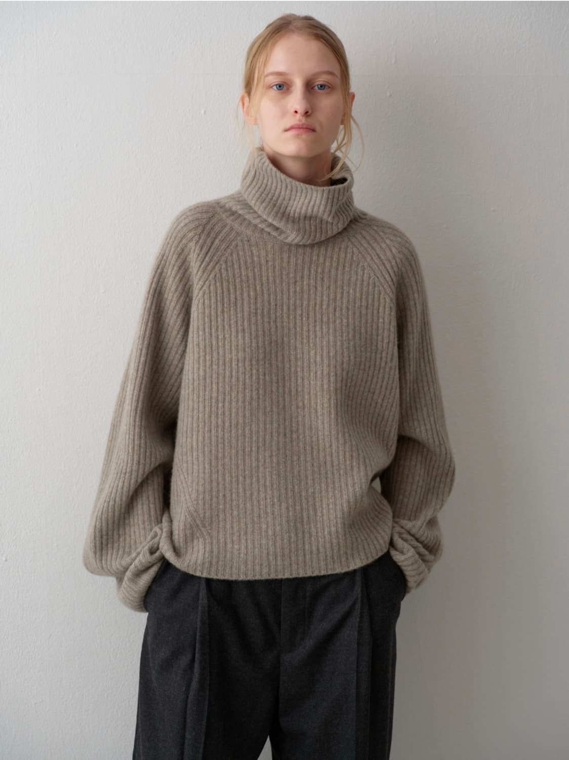 파사드패턴 캐시미어 터틀넥 상품이미지6