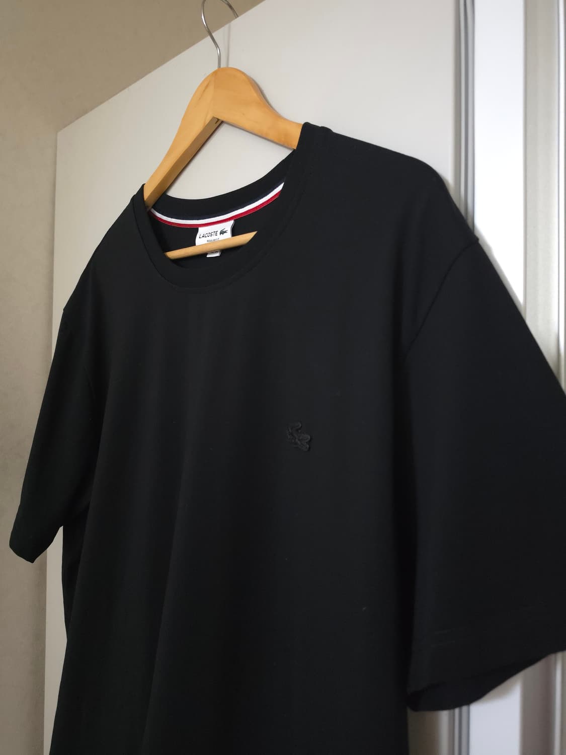 라코스테 블랙 반팔 티셔츠 상품이미지2