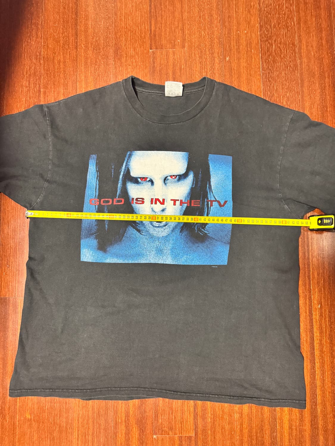[XL] 90s 마릴린 맨슨 God is in the TV 밴드티  상품이미지7