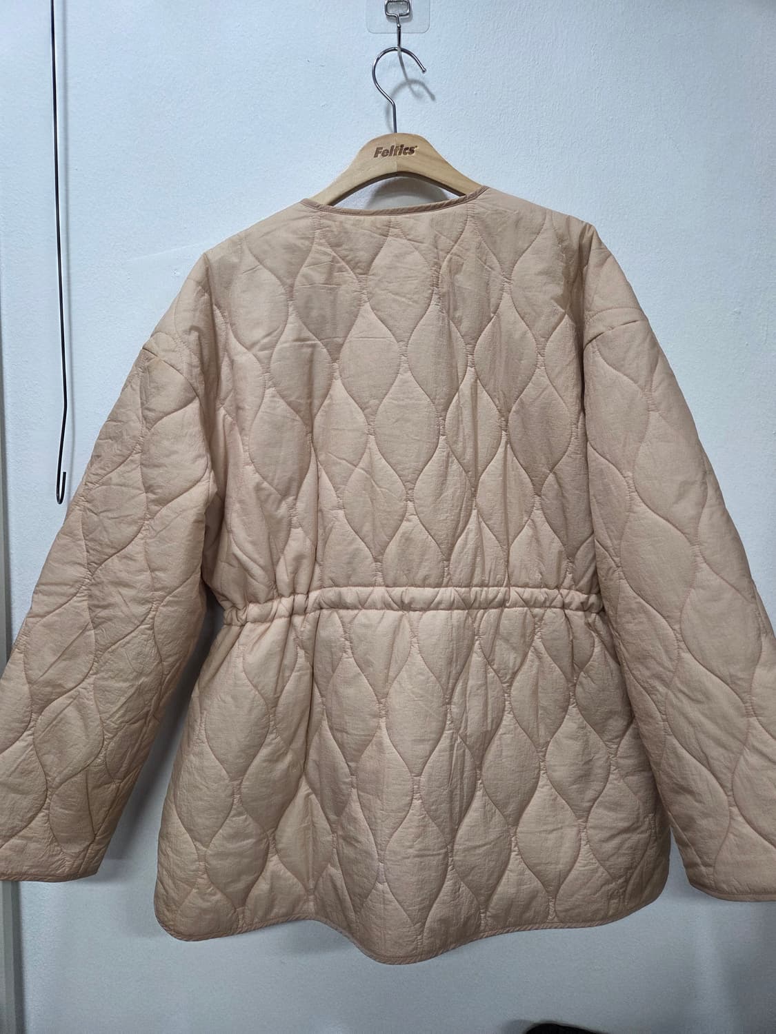 카파 퀼팅 자켓 L사이즈 핑크 상품이미지5