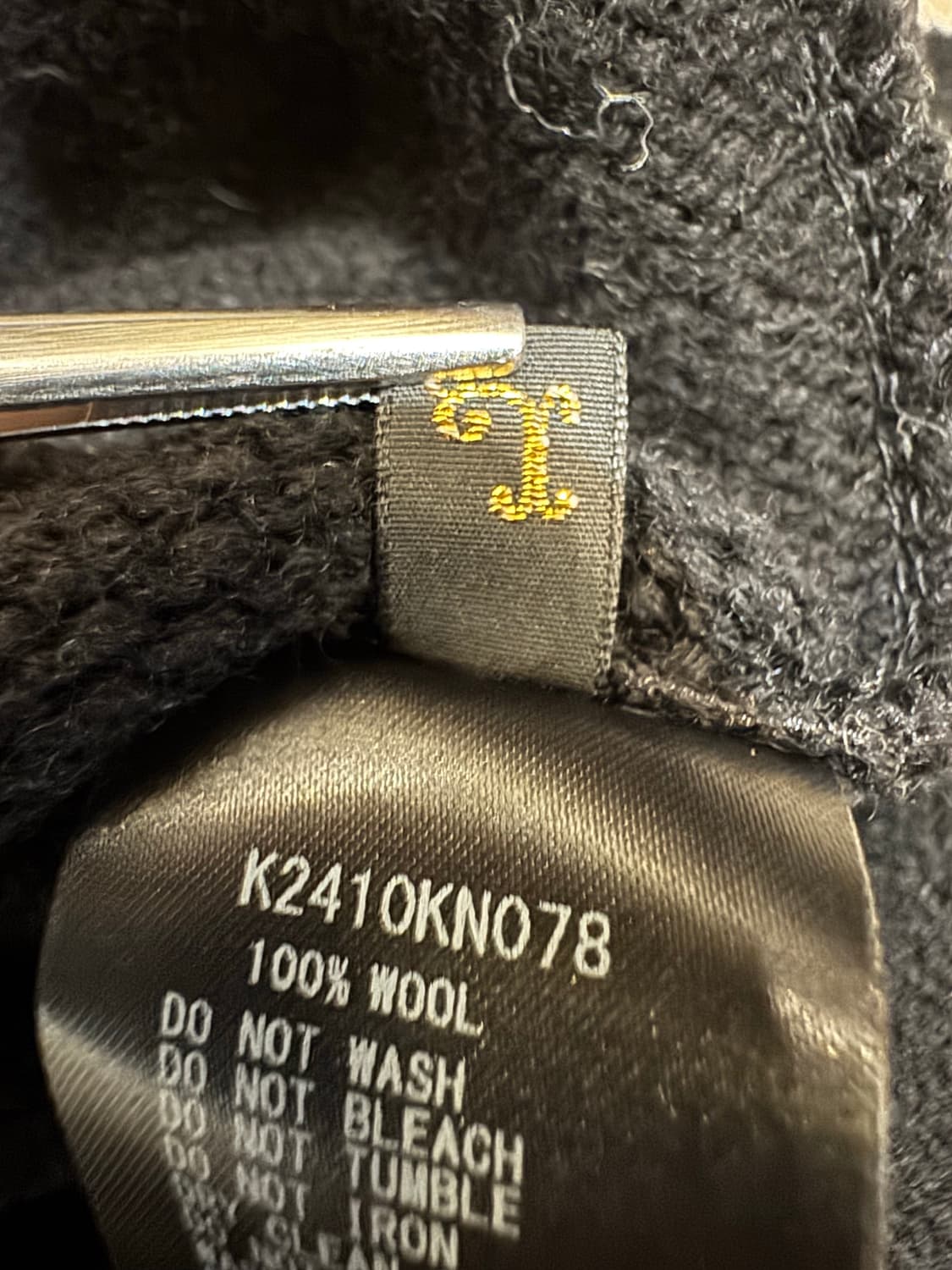 [3] 캐피탈 5G 울 본 베스트 블랙  상품이미지8