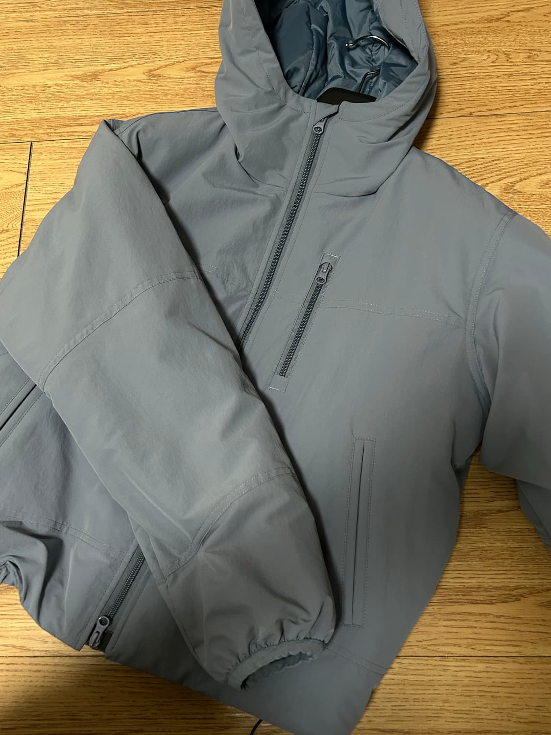 다이브인 패딩 자켓 LIGHT PADDED JACKET _ BLUE 상품이미지2