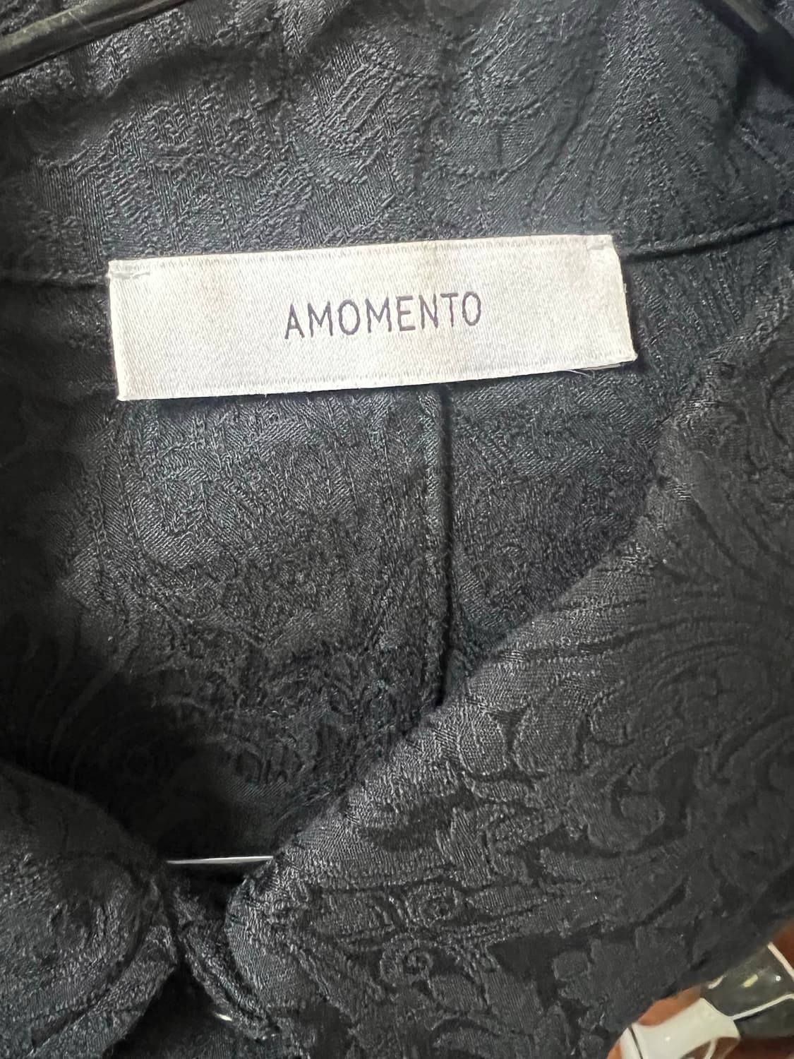 아모멘토 자카드 셔츠 3회착용 0사이즈 상품이미지4