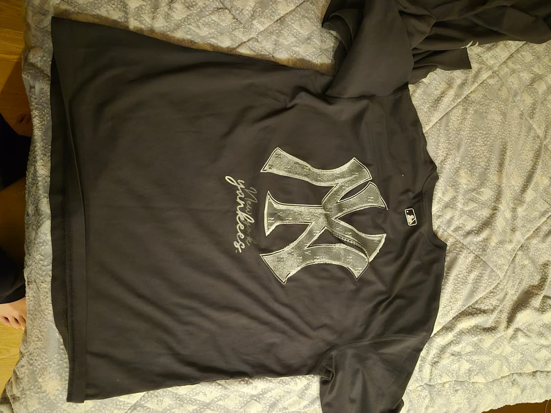 MLB 빈티지 모노그램 빅럭스 오버핏 반팔 티셔츠 [2XL] 상품이미지3