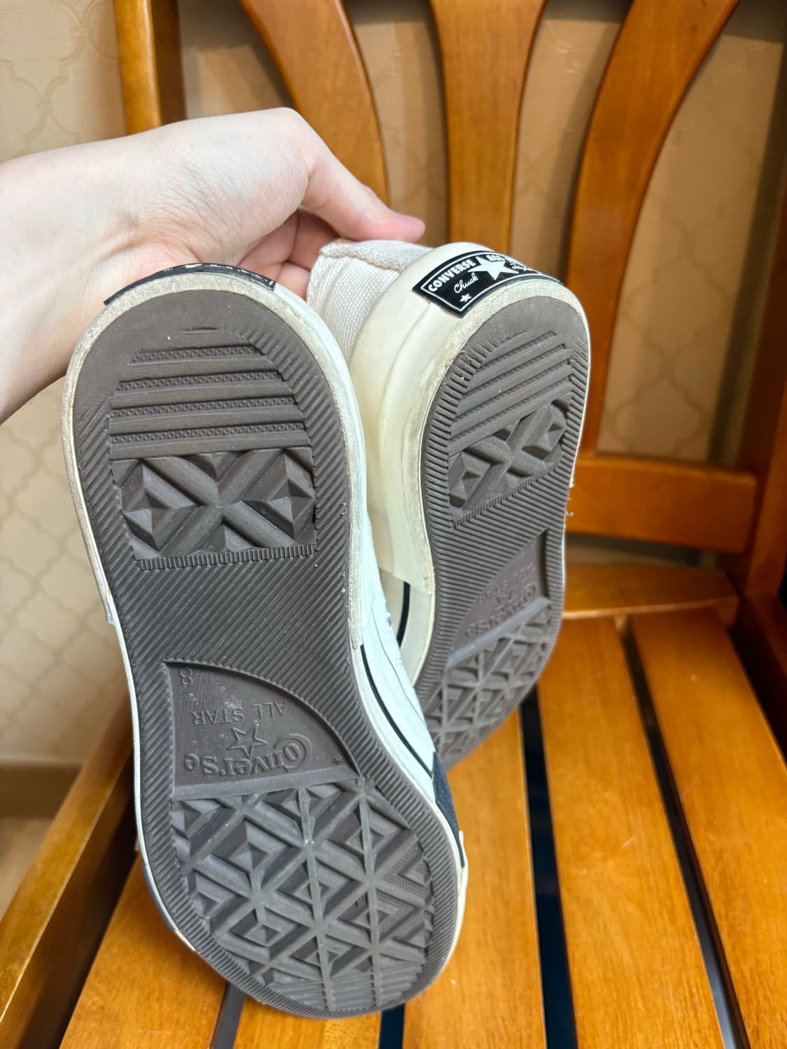 릭오웬스 컨버스 베이지 상품이미지3