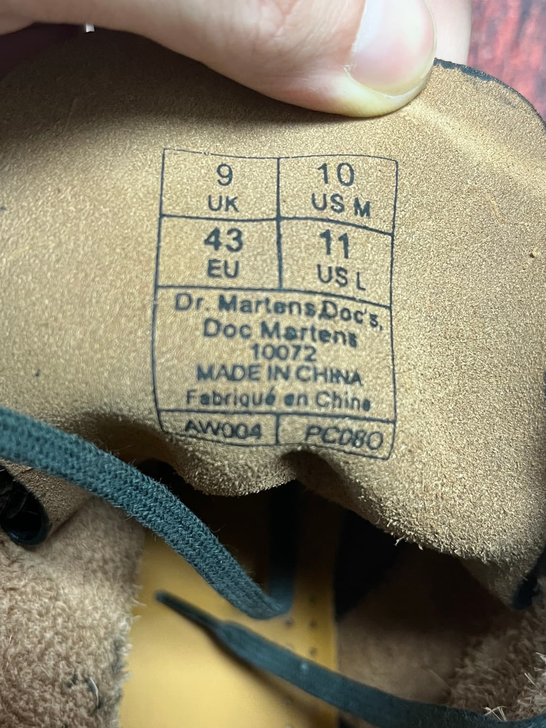 [280] 닥터마틴 1460 8홀 부츠 10072 빈티지 그린 상품이미지6